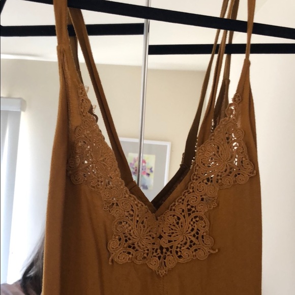 Free people mustard caramel tunic - Picture 2 of 3